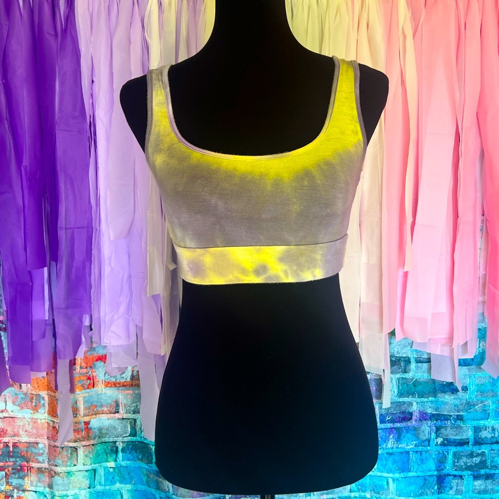 21 Saints Tie-Dye Crop Top